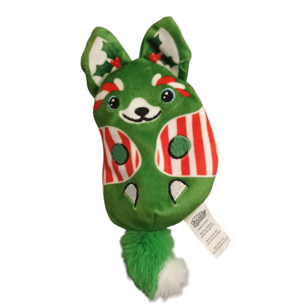 Dogs vs Squirls  Bean Bag Plush HOLIDAY SERIES 2023 BARRY 7in
